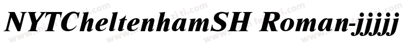 NYTCheltenhamSH Roman字体转换